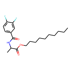 D-Alanine, N-(3,4-difluorobenzoyl)-, decyl ester