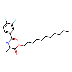 D-Alanine, N-(3,4-difluorobenzoyl)-, undecyl ester