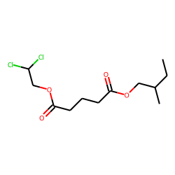 Glutaric acid, 2,2-dichloroethyl 2-methylbutyl ester