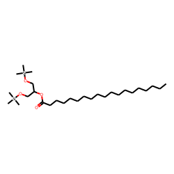 Nonadecanoic acid, 1,3-bis-(OTMS) propyl ester («beta»-glyceryl nonadecanoate)