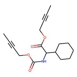 Glycine, 2-cyclohexyl-N-(but-2-yn-1-yl)oxycarbonyl-, but-2-yn-1-yl ester