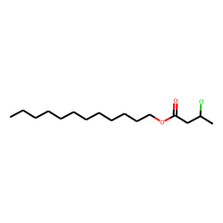 Dodecyl 3-chlorobutanoate