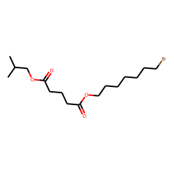Glutaric acid, 7-bromoheptyl isobutyl ester