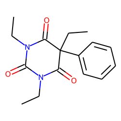2,4,6(1H,3H,5H)-Pyrimidinetrione, 1,3,5-triethyl-5-phenyl-