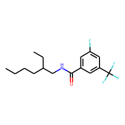 Benzamide, 3-fluoro-5-trifluoromethyl-N-(2-ethylhexyl)-