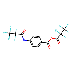 4-Aminobenzoic acid, N,O-bis(pentafluoropropionyl)-