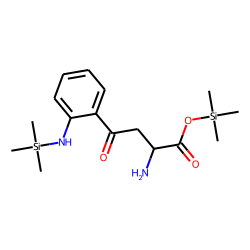 Trimethylsilyl 2-amino-4-oxo-4-pyrrol2-[(trimethylsilyl)amino]phenylmorphobutanoate