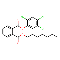 Phthalic acid, heptyl 2,4,5-trichlorophenyl ester