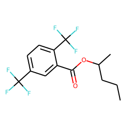 2,5-Di(trifluoromethyl)benzoic acid, 2-pentyl ester
