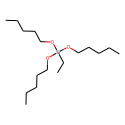 Tripentyloxyethylsilane
