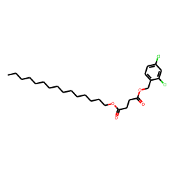 Succinic acid, 2,4-dichlorobenzyl pentadecyl ester