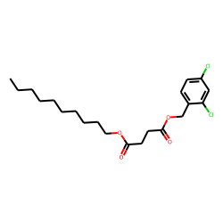 Succinic acid, decyl 2,4-dichlorobenzyl ester