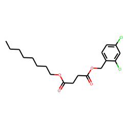 Succinic acid, 2,4-dichlorobenzyl octyl ester