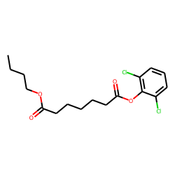 Pimelic acid, butyl 2,6-dichlorophenyl ester