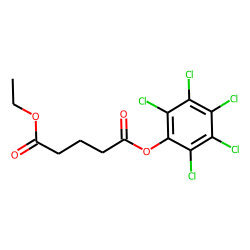 Glutaric acid, ethyl pentachlorophenyl ester