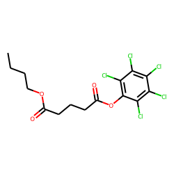 Glutaric acid, butyl pentachlorophenyl ester