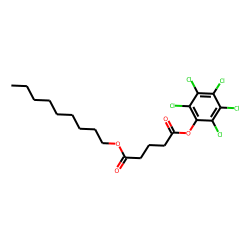Glutaric acid, nonyl pentachlorophenyl ester