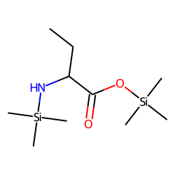 Butanoic acid, 2-[(trimethylsilyl)amino]-, trimethylsilyl ester