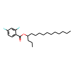 2,4-Difluorobenzoic acid, 4-pentadecyl ester