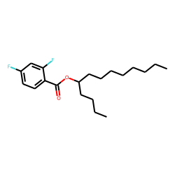 2,4-Difluorobenzoic acid, 5-tridecyl ester