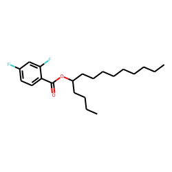 2,4-Difluorobenzoic acid, 5-tetradecyl ester