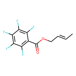 (E)-2-butenyl pentaflurobenzoate