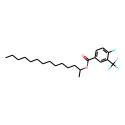 4-Fluoro-3-trifluoromethylbenzoic acid, 2-tetradecyl ester