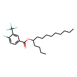 4-Fluoro-3-trifluoromethylbenzoic acid, 5-tetradecyl ester