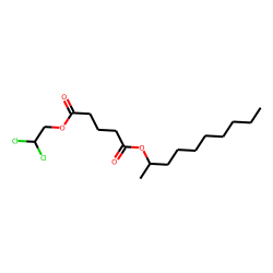 Glutaric acid, dec-2-yl 2,2-dichloroethyl ester