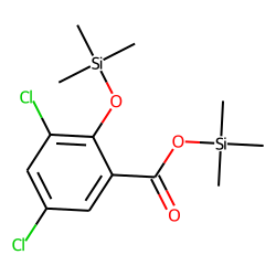 Benzoic acid, 3,5-dichloro-2-hydroxy, TMS