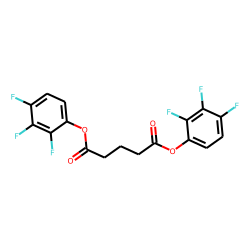 Glutaric acid, di(2,3,4-trifluorophenyl) ester