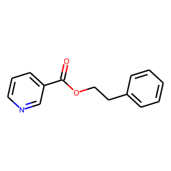 Nicotinic acid, 2-phenylethyl ester