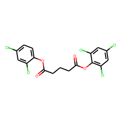 Glutaric acid, 2,4,6-trichlorophenyl 2,4-dichlorophenyl ester