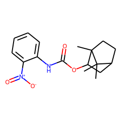 O-nitro carbanilic acid, bornyl ester