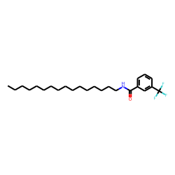 Benzamide, 3-(trifluoromethyl)-N-hexadecyl-