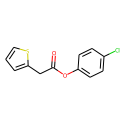 2-Thiopheneacetic acid, 4-chlorophenyl ester