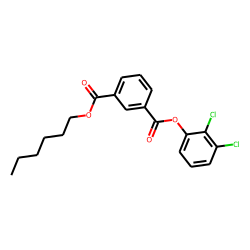 Isophthalic acid, 2,3-dichlorophenyl ester hehyl