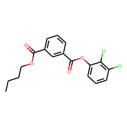Isophthalic acid, butyl 2,3-dichlorophenyl ester