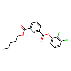 Isophthalic acid, 2,3-dichlorophenyl pentyl ester