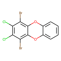 1,4-dibromo,2,3-dichloro-dibenzo-dioxin