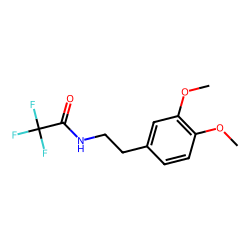 BENZENETHANAMINE, N-TFA-3,4-DIMETHOXY-