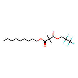 Dimethylmalonic acid, nonyl 2,2,3,3,3-pentafluoropropyl ester