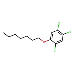 Heptyl 2,4,5-trichlorophenyl ether
