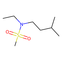 Methylsulphonamide, N-ethyl-N-3-methylbutyl-