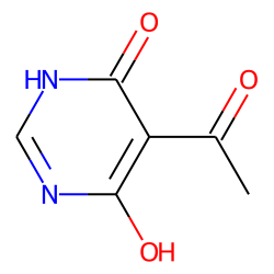 Pyrimidine, 6-oxo-5-acetyl-4-hydroxy-1,6-dihydro-