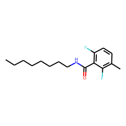 Benzamide, 2,6-difluoro-3-methyl-N-octyl-