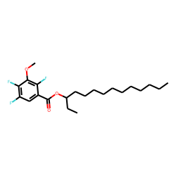 2,4,5-Trifluoro-3-methoxybenzoic acid, 3-tetradecyl ester