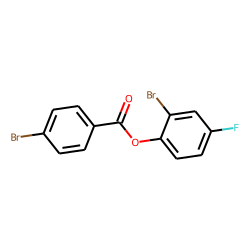 4-Bromobenzoic acid, 2-bromo-4-fluorophenyl ester