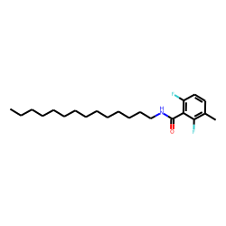 Benzamide, 2,6-difluoro-3-methyl-N-tetradecyl-