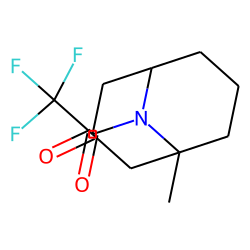 5-Methyl-9-azabicyclo[3.3.1]nonan-3-one, N-trifluoroacetyl
